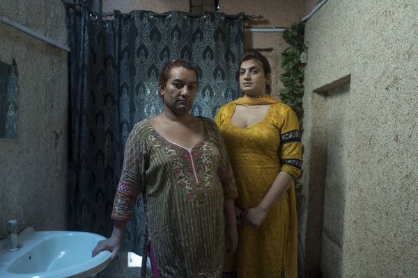 Asha and Noor were the only members from the trans community who openly supported Julie's fight against a mob that gang raped her in 2016. They were threatened by the gang but kept coming to the protests that Julie was leading.